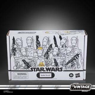 STAR WARS The Vintage Collection Battle Droid 4-Pack