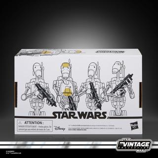 STAR WARS The Vintage Collection Battle Droid 4-Pack