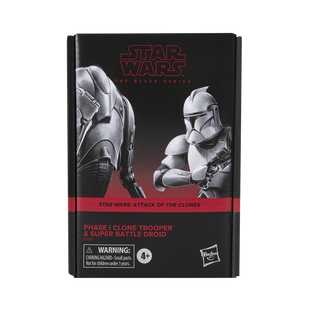 STAR WARS The Black Series Phase I Clone Trooper & Super STAR WARS The Black Series Phase I Clone Trooper & Super