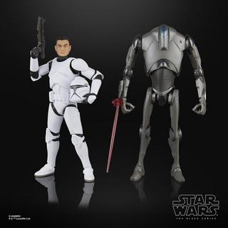 STAR WARS The Black Series Phase I Clone Trooper & Super Battle Droid