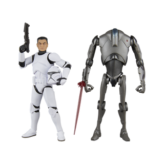 STAR WARS The Black Series Phase I Clone Trooper & Super Battle Droid