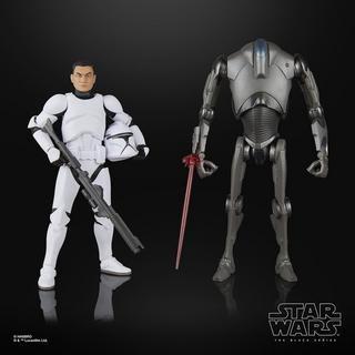 STAR WARS The Black Series Phase I Clone Trooper & Super Battle Droid