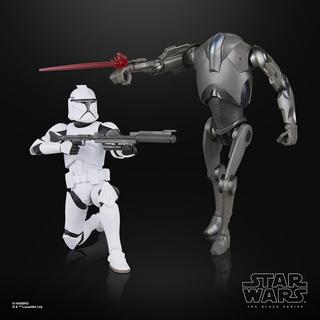 STAR WARS The Black Series Phase I Clone Trooper & Super Battle Droid