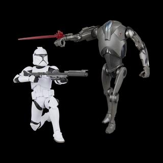 STAR WARS The Black Series Phase I Clone Trooper & Super Battle Droid