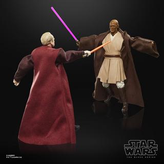 Star Wars The Black Series Mace Windu & Darth Sidious