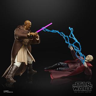 Star Wars The Black Series Mace Windu & Darth Sidious