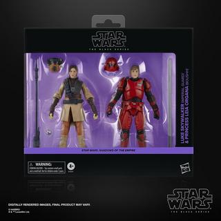 Star Wars The Black Series Luke Skywalker (Imperiale Wache) & Prinzessin Leia Organa (Boushh)