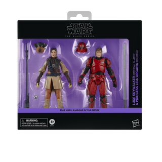 Star Wars The Black Series Luke Skywalker (Imperiale Wache) & Prinzessin Leia Organa (Boushh)