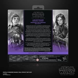 Star Wars The Black Series Luke Skywalker (Imperiale Wache) & Prinzessin Leia Organa (Boushh)