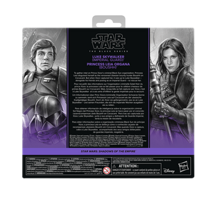 Star Wars The Black Series Luke Skywalker (Imperiale Wache) & Prinzessin Leia Organa (Boushh)