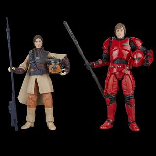 STAR WARS The Black Series Luke Skywalker (Imperial Guard) & Princess Leia Organa (Boushh)