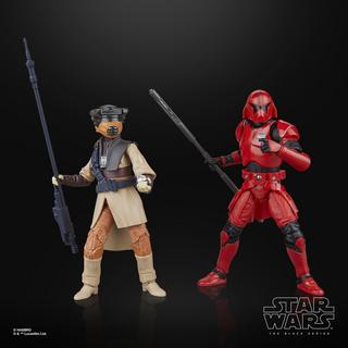 STAR WARS The Black Series Luke Skywalker (Imperial Guard) & Princess Leia Organa (Boushh)