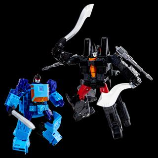 Transformers Studio Series MTMTE Collection Deluxe Class Transformers: Devastation Ground Soldier and Elite Seeker