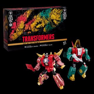 Transformers Age of the Primes G2 Universe Dinobot Slug and G2 Universe Dinobot Snarl