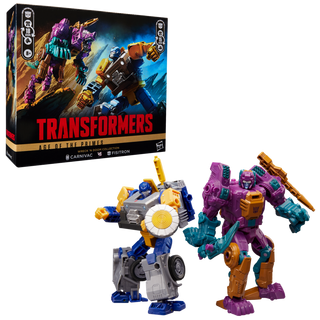 Transformers Age of the Primes Wreck ‘n Doom Collection Fisitron and Carnivac Action Figure 2-Pack