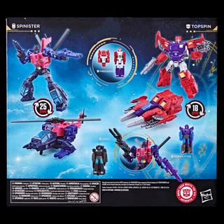 Transformers Wreck 'n Doom Collection Topspin vs Spinister