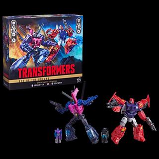 Transformers Wreck 'n Doom Collection Topspin vs Spinister