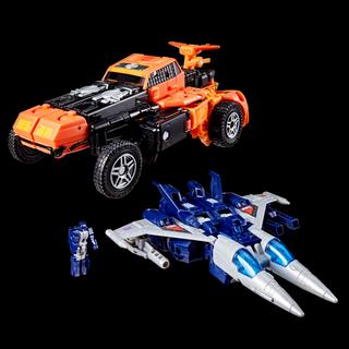 Transformers Age of the Primes Wreck 'n Doom Collection Autobot Sandstorm vs Slugslinger