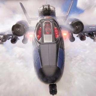 G.I. JOE CLASSIFIED SERIES COBRA RATTLER GROUND ATTACK JET