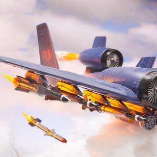 G.I. JOE CLASSIFIED SERIES COBRA RATTLER GROUND ATTACK JET
