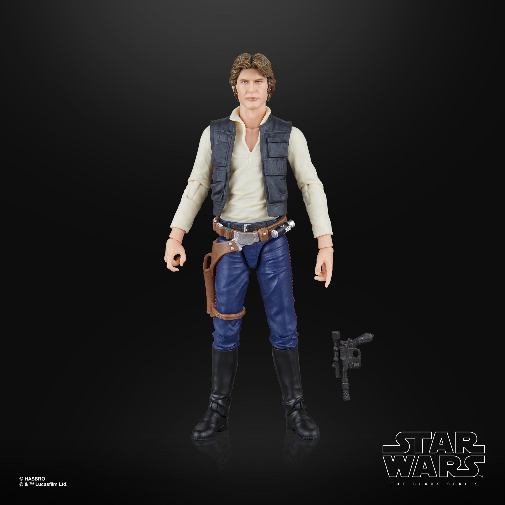 Star Wars The Black Series Archive Han Solo Toy 6-Inch-Scale Star Wars: The Force Awakens Collectible Action Figure Toy - Toy Street