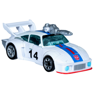 S*n様 レア！銀の変形美〈AUTOBOT JAZZ＆CORVETTE ASSA レア！銀の変形美〈AUTOBOT JAZZ＆CORVETTE ASSASSIN〉