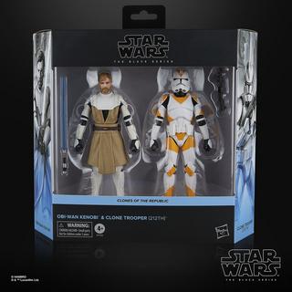 STAR WARS The Black Series Obi-Wan Kenobi & Clone Trooper (212th)