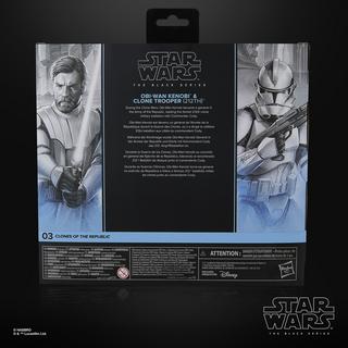 STAR WARS The Black Series Obi-Wan Kenobi & Clone Trooper (212th)