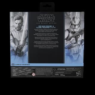 STAR WARS The Black Series Obi-Wan Kenobi & Clone Trooper (212th)