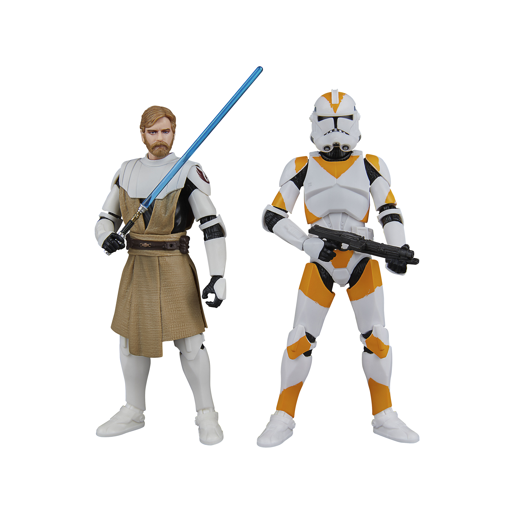 Hasbro Star Wars Clone Wars Animated Action Figure Obi-Wan Kenobi In Space Suit