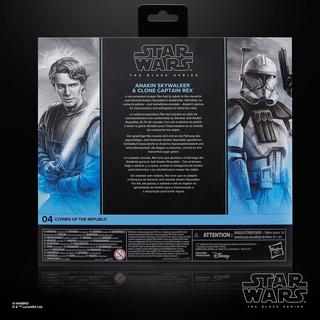 STAR WARS The Black Series Anakin Skywalker & Clone Captain Rex