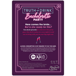 Truth or Drink: Bachelorette Party Edition