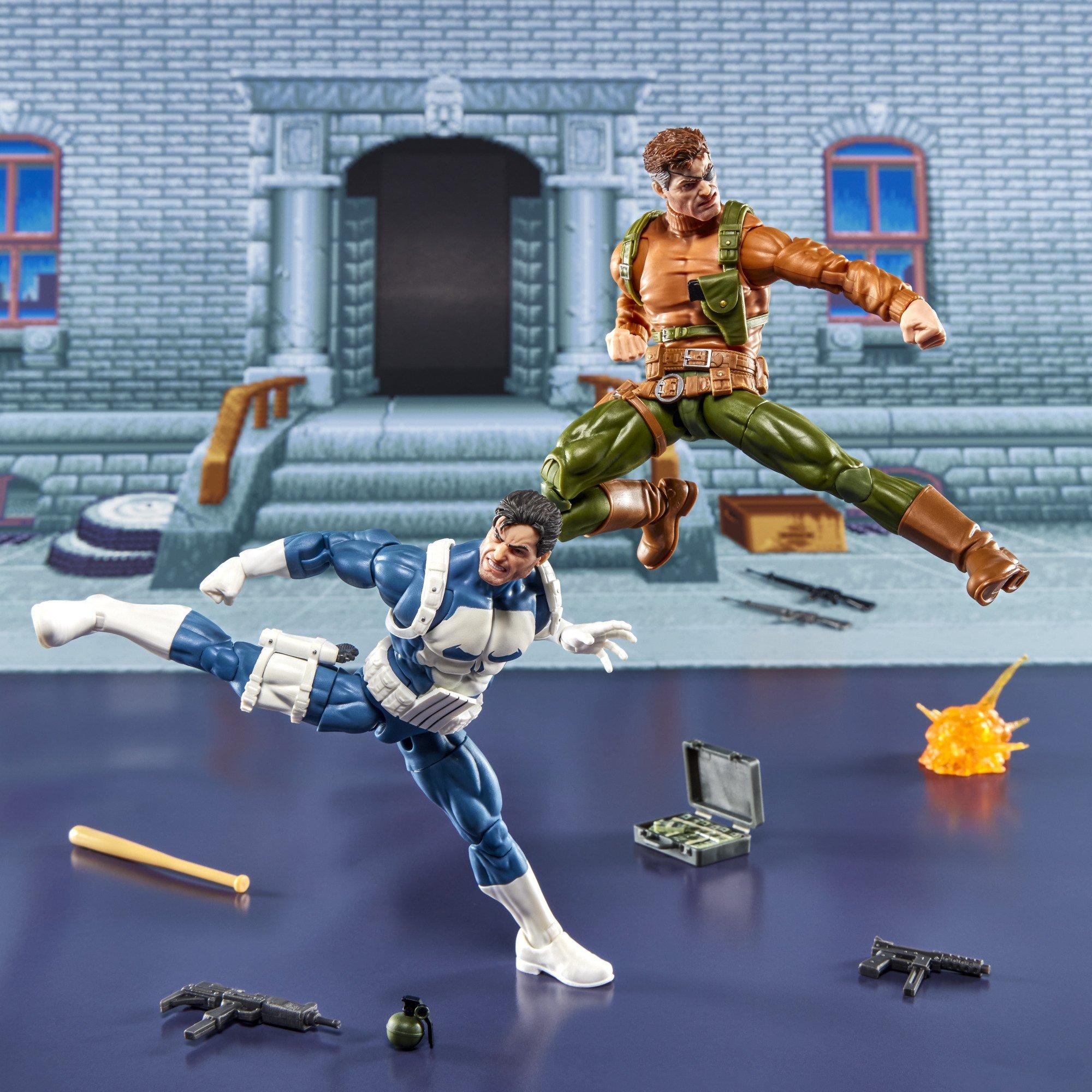 Marvel Legends Series Punisher & Nick Fury Gamerverse 2-Pack