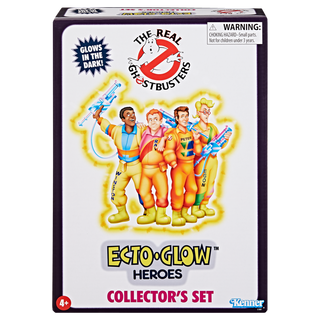 Ghostbusters Kenner Classics The Real Ghostbusters Ecto-Glow Heroes Collector’s Set