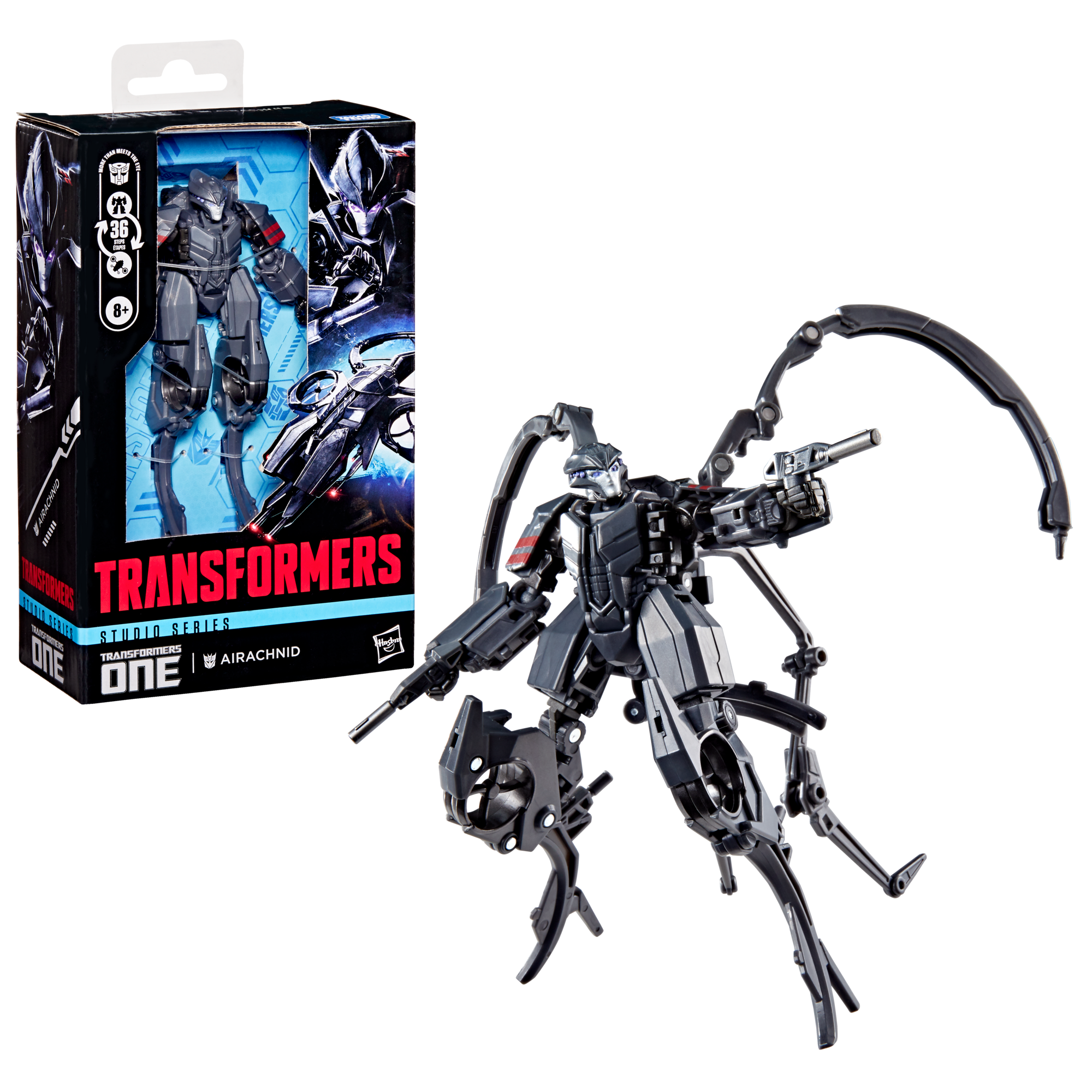 Transformers One Studio Series Deluxe Class Airachnid Action
