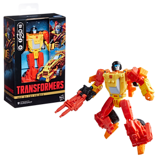 Transformers Age of the Primes Deluxe Class Targetmaster Sureshot
