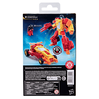 Transformers Age of the Primes Deluxe Class Targetmaster Sureshot