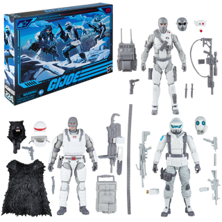 G.I. Joe Classified Series Combat arctique, pack de 3 figurines