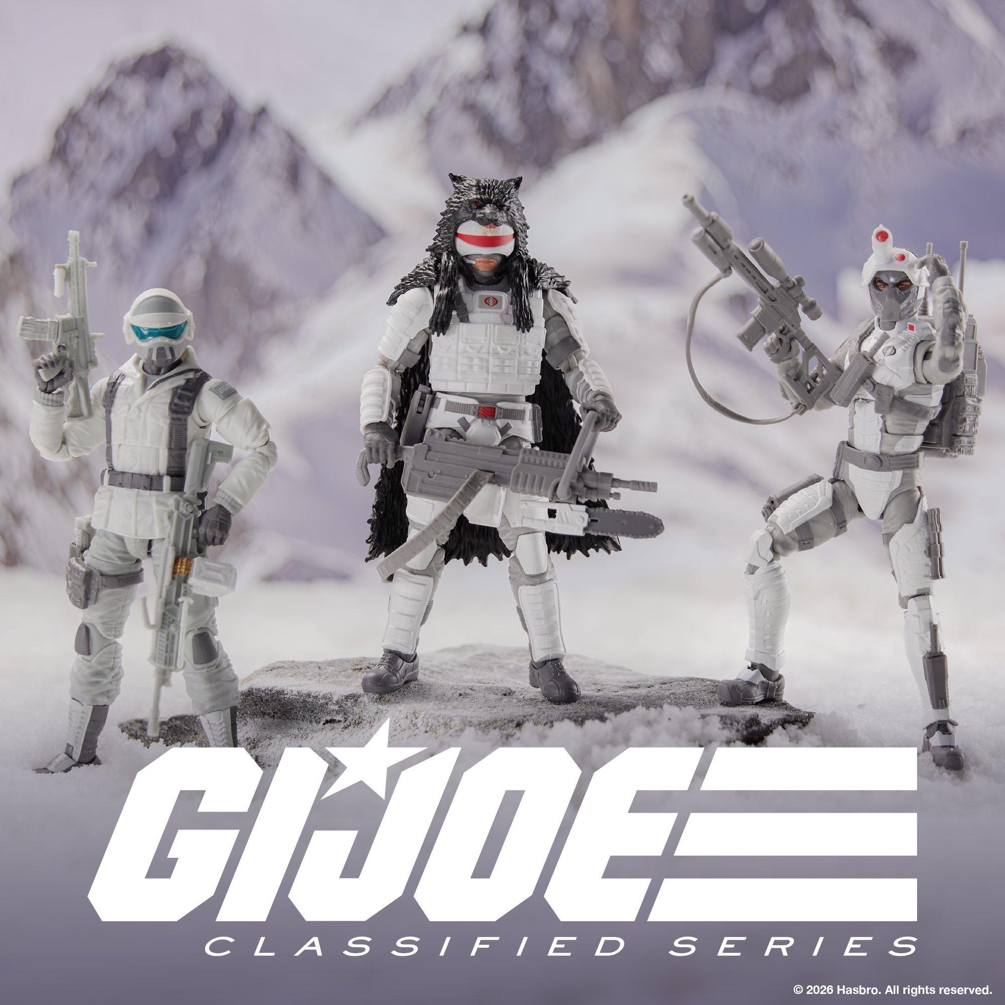 G.I. Joe Classified Series Arctic Battle Cobra Action Figure Set