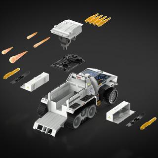 G.I. Joe Classified Series Snow C.A.T. (Combat All-Terrain) Vehicle With Farley "Frostbite" Seward Action Figure