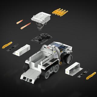 G.I. Joe Classified Series Snow C.A.T. (Combat All-Terrain) Vehicle With Farley "Frostbite" Seward Action Figure