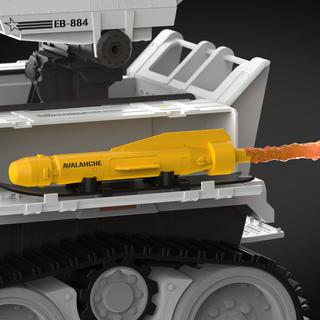 G.I. Joe Classified Series Snow C.A.T. (Combat All-Terrain) Vehicle With Farley "Frostbite" Seward Action Figure
