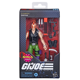 G.I. Joe Classified Series #192, Ninja Force Zartan