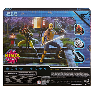 G.I. Joe Classified Series #212, Ninja Force Scarlett and T'Jbang