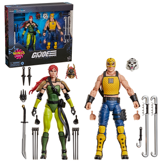 G.I. Joe Classified Series #212, Ninja Force Scarlett and T'Jbang
