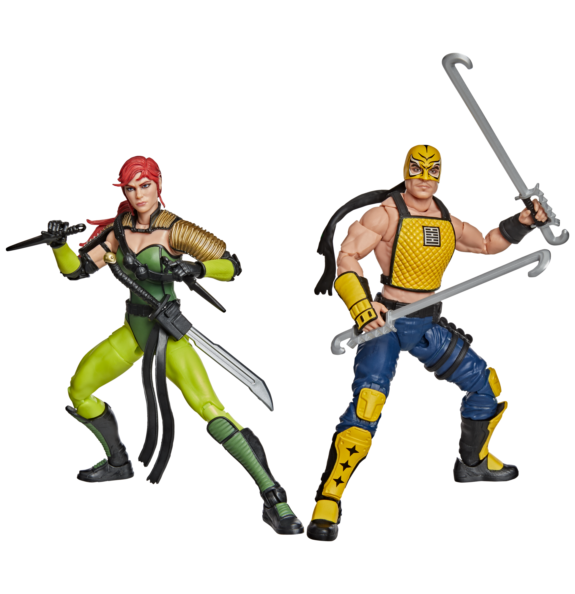 G.I. Joe Classified Series #212, Ninja Force Scarlett and T'Jbang