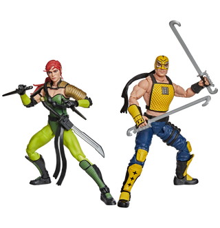 G.I. Joe Classified Series #212, Ninja Force Scarlett and T'Jbang