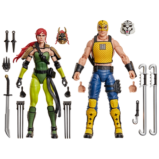 G.I. Joe Classified Series #212, Ninja Force Scarlett and T'Jbang