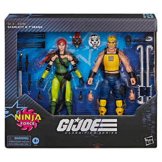 G.I. Joe Classified Series #212, Ninja Force Scarlett and T'Jbang