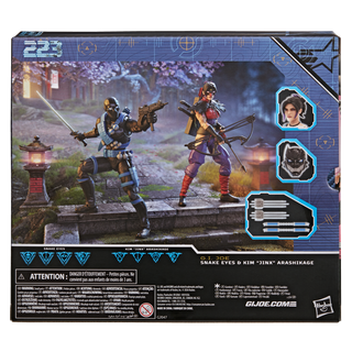 G.I. Joe Classified Series #223, Ninja Force Snake Eyes & Kim “Jinx” Arashikage